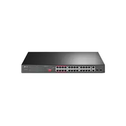 TP-LINK TL-SL1226P 24x100Mbps (24xPOE+) + 2x1000Mbps + 2xGigabit kombo SFP switch