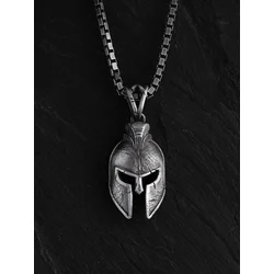 REYTEL Obeski SPARTAN HELMET srebrna