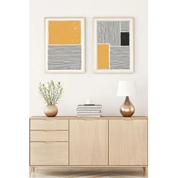 Wallity Uokvirena slika Huhu130, 50x70 cm, 2 dijela