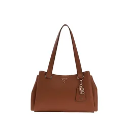 GUESS Torba za čez ramo Anadela 3 Comp Satch rjava