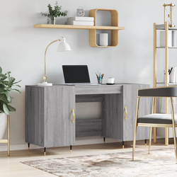 Radni stol boja hrasta sonome 140x50x75 cm konstruirano drvo