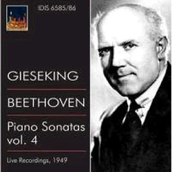 BEETHOVEN:PIANO SONATAS/GISEKING