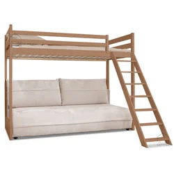 Pograd z dvosedom Savio - 90x200/140x200 cm - cimet