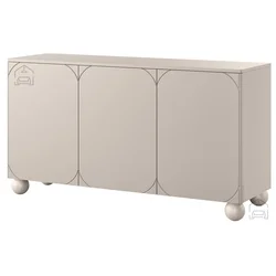 Komoda Sonatia 150 II 3D4SZ - kašmir