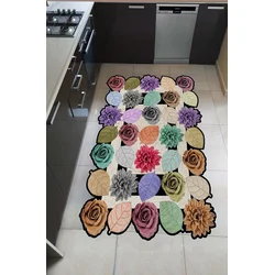 Conceptum Hypnose Tepih Hmnt954, Pravougaoni, 80x120 cm, Šareni