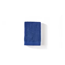 Modra bombažna brisača 70x140 cm Indigo – Zone