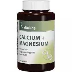 VITA KING minerali CALCIUM + MAGNESIUM (100 tab.)