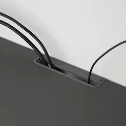 BESTA TV stalaža, tamnosiva, 120x40x64 cm