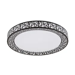 RABALUX Dimabilna LED plafonjera Nilin crna
