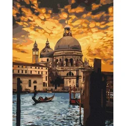 shumee Slikanje po številkah. Santa Maria Della Salute