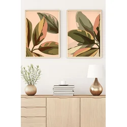 Wallity Uramljena slika Huhu23, 35x50 cm , 2 dela