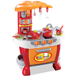 Igralni set Buba Kitchen Cook – Dječja kuhinja, crvena