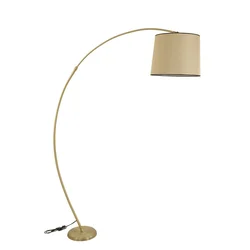 Opviq Podna lampa Misra, 185 cm, E27, Krem