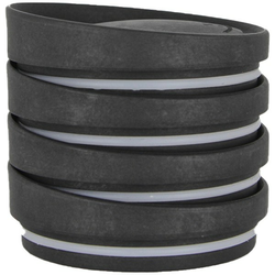 Huskee Charcoal cap pack 4x