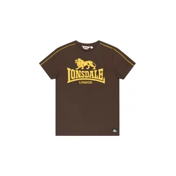 Lonsdale London Majica Ruislip rjava/rumena
