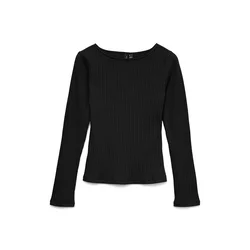 Vero Moda Bluza Ruby 10343005 Črna Regular Fit
