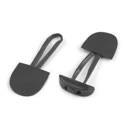 Oblikovalski gumbi - sivi hematit (10 parov)
