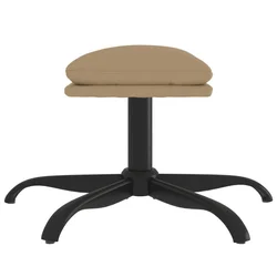 Tabure boja cappuccina 60x60x36 cm od umjetne kože