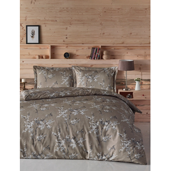 L`ESSENTIEL MAISON Ranforce posteljina (155 x 220) Chicory Brown