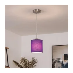 Brilagi - LED luster na sajli NUBILA 1xE27/60W/230V O 14 cm ljubičasta