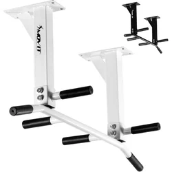MOVIT plafonska šipka za zgibove Multi-Grip, bela, nosivost 350 kg