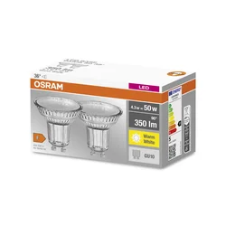 OSRAM LED reflektor GU10 PAR16 4,3W 2.700K 36° komplet 2 - jasno