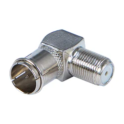 Koaksialni adapter F-konektor poševen