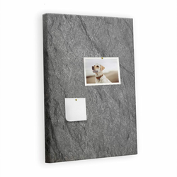 tulup.si Plošča iz plute Kamen tekstura 40x60 cm Kovinski zatiči
