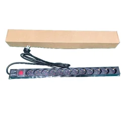 ExeLink Razvodni PDU panel za rack 19 in, sa 12 utičnih mesta, kabl 2m (aluminijum) ( EXE121 )