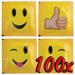 Pasante Smiley Face 100 pack