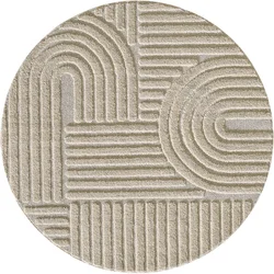 Bež okrogla preproga o 160 cm Art – Ayyildiz Carpets