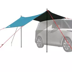 Šator za automobil plavi vodootporni