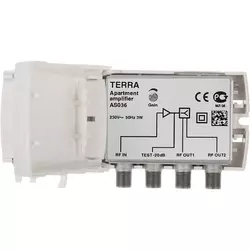 Terra Electronic Pojačavač dva izlaza 47- 862 MHz 23dB AS036