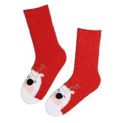 Sokisahtel Nogavice BURMA warm Christmas socks rdeča