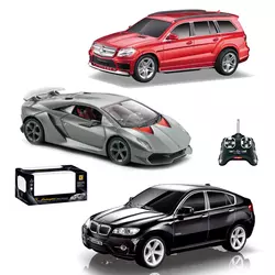 R/C 1:24 BMW X6, M GL550,Lamborg.Sesto