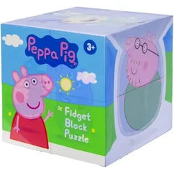 shumee Puzzle Peppa Pig z bloki, kocka 7x7 cm