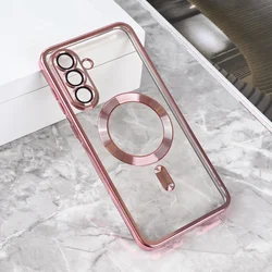 Maska za telefon Magsafe Lux za Samsung A366B Galaxy A36 5G, Roze
