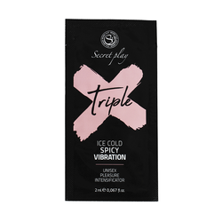 Secret Play Triple X Unisex Pleasure Enhancer Gel 2ml