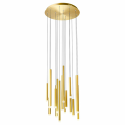Redo 01-2058 - LED luster na sajli MADISON 16xLED/4W/230V zlatna