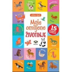 Moje omiljene životinje - učimo riječi - 15 knjižica po 10 strana