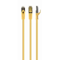 Patch kabel Cat.6A S/FTP LSZH 0,25m rumen