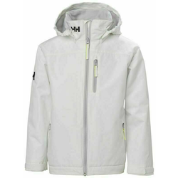 Helly Hansen Jr Crew Midlayer Jacket White 140/10