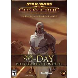 Star Wars: The Old Republic - 90 Day Pre-paid Time Card Key GLOBAL