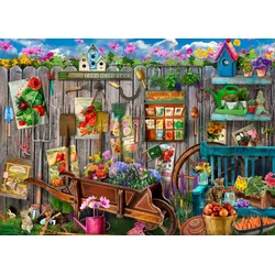 BlueBird - Puzzle Ograja za vrtno orodje - 500 kosov