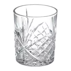 Northix Set 4 kozarcev za viski iz stekla z elegantnim dizajnom