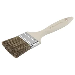 shumee Ploščati leseni čopič za akrilne barve > 63 mm < Vorstahl