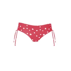 VIVID Bikini hlačke rdeča/off-bela