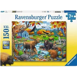 Ravensburger slagalica sa divljim životinjama, 150 delova
