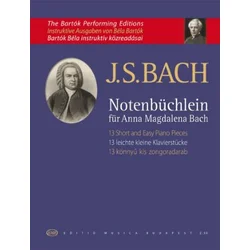 BACH J.S.:NOTENBUCHLEIN FUR ANNA MAGDALENA BACH