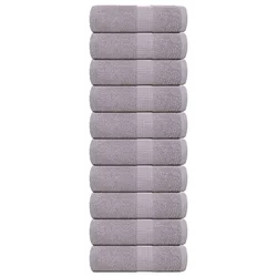 Ručnici za pranje FROGN 10 kom sivi 30x30 cm 360 g/m2